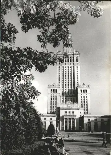 Warszawa Palac Kultary Nauki / Warschau Polen /