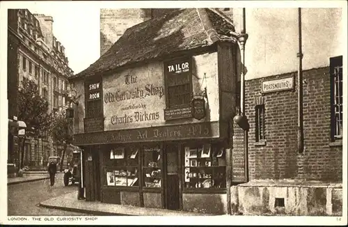 London Old Curiosity Shop / City of London /Inner London - West