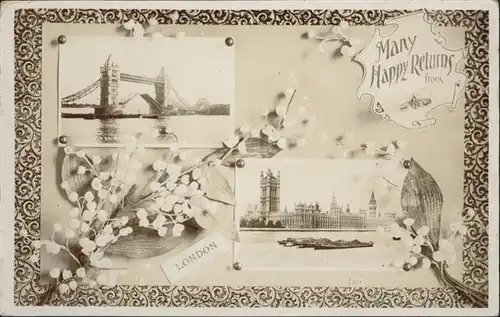 London Many Happy Returns Bruecke  / City of London /Inner London - West