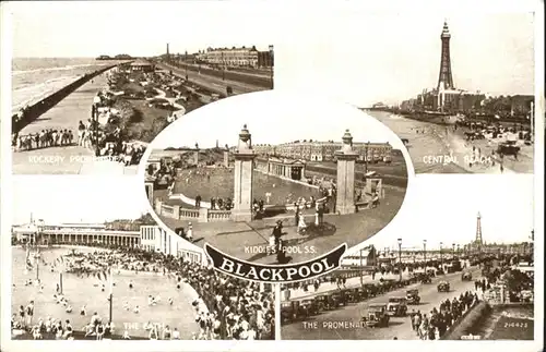 Blackpool Prmenade Central Beach Pools / Blackpool /Blackpool