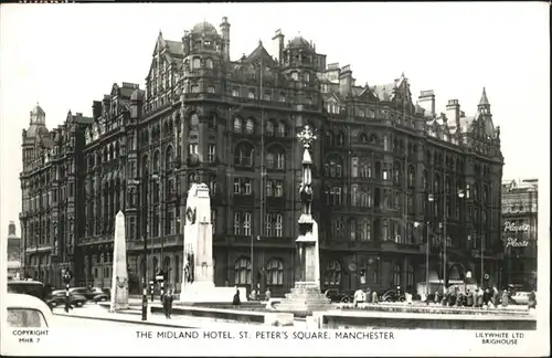 Manchester Midland Hotel St Peters Square  / Manchester /Greater Manchester South