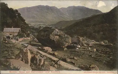 Keswick Bowder Stone  / Allerdale /West Cumbria