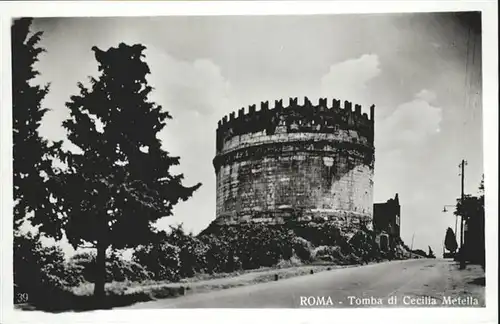 Rom Roma Tomba die Cecilia Metella /  /Rom