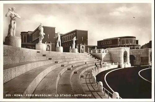 Rom Roma Foro Mussolini Lo Stadio  /  /Rom