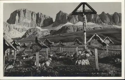 Passo Pordoi Cimitero Militare / Italien /