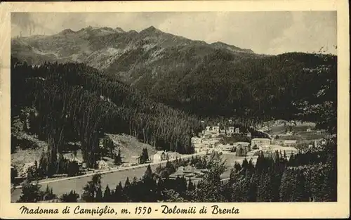 Madonna di Campiglio m. 1550 Dolomiti di Brenta /  /Trentiono