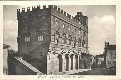 Orvieto Palazzo del Capitano del Popolo / Italien /