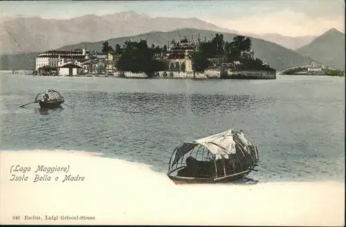 Lago Maggiore Isola Bella e Madre / Italien /