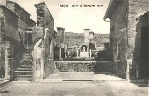 Pompei Casa di buerezio Caro /  /