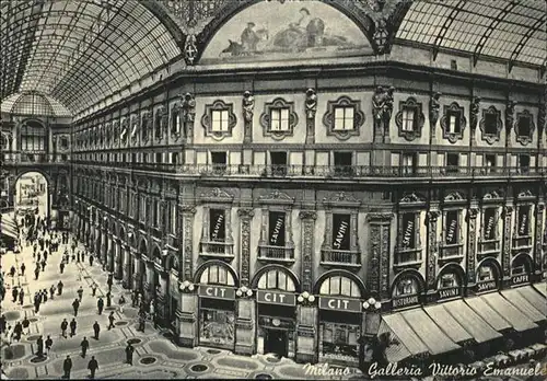 Milano Galleria Vittorio Emanuel / Italien /