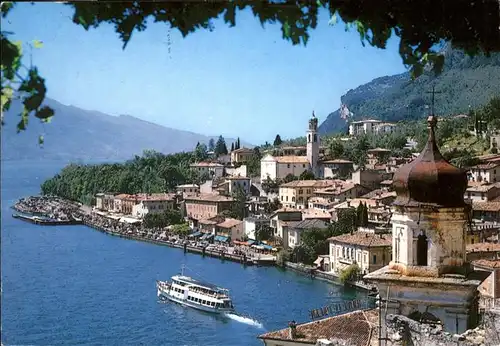 Limone sul Garda Gardasee Schiff /  /Brescia 