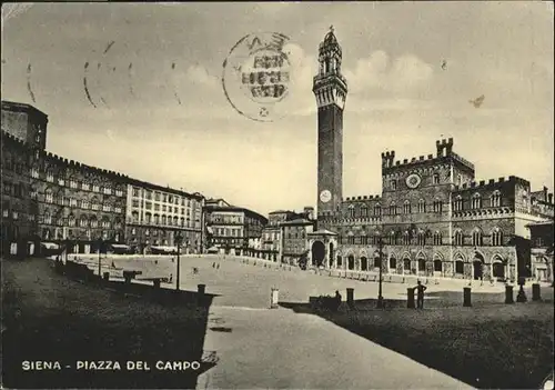 Siena Piazza del Campo / Siena /