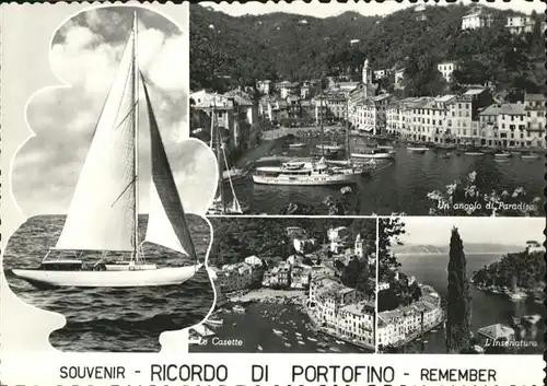 Portofino Le Casette Segelschiff / Italien /Italien