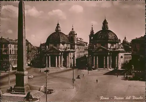 Rom Roma Piazza del Popola /  /Rom