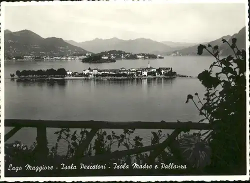 Lago Maggiore Isola Pescatori  / Italien /