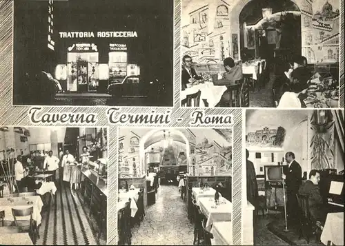 Rom Roma Taverna Termini Trattoria Rosticceria /  /Rom