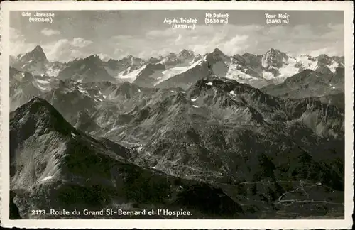 Grand St Bernard  / Bernard, Grand Saint /Rg. Martigny