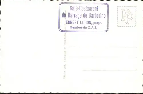 Barberine  / Le Chatelard /Bz. Saint-Maurice
