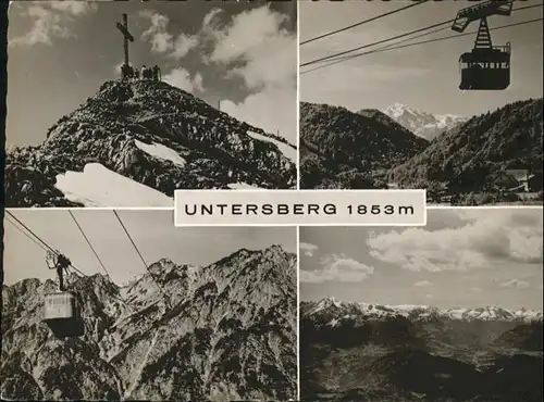 Untersberg Seilbahn Kreuz / Salzburg /Salzburg und Umgebung