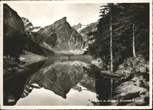 Seealpsee Altmann Rossmad Saentis / Schwende /Bz. Appenzell IR