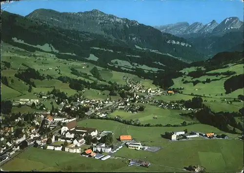 Nesslau Fliegeraufnahme  / Nesslau /Bz. Toggenburg