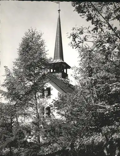 Oberaegeri Kirchlein Kuranstalt Laendli  / Oberaegeri /Bz. Zug