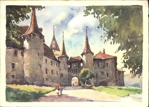 Colombier NE Chateau / Colombier NE /Bz. Boudry