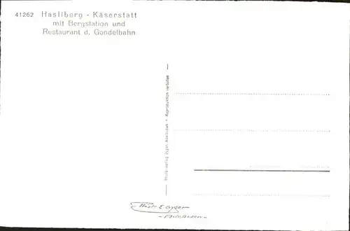 Hasliberg  / Meiringen /Bz. Oberhasli