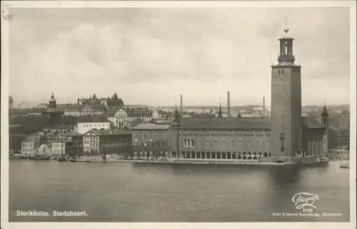 Stockholm Stadshuset / Stockholm /