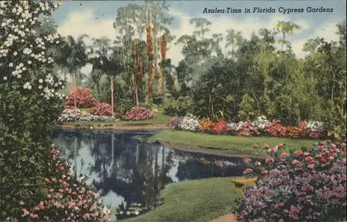 Florida Azalea Time Cypress Gardens / Florida /