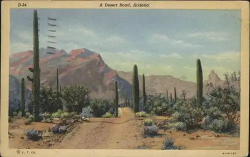 Arizona Desert Road / Grossbritannien /