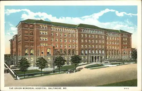 Baltimore Maryland Memorial Hospital / Baltimore /