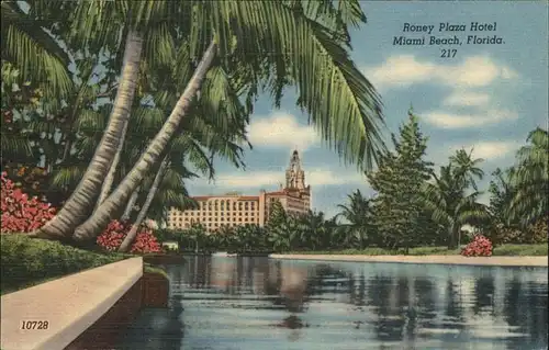 Miami Beach Roney Plaza Hotel  / Miami Beach /