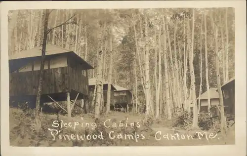 Canton Maine Pinewood Camps / Canton /