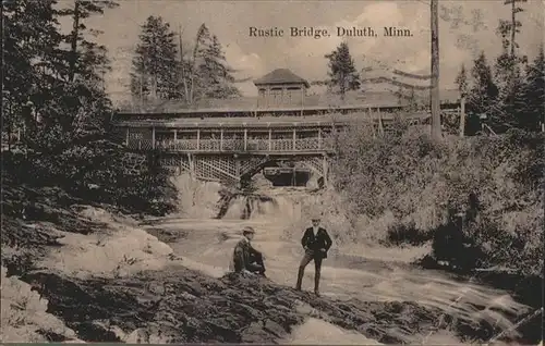 Duluth Minnesota Rustic Bridge  / Duluth /
