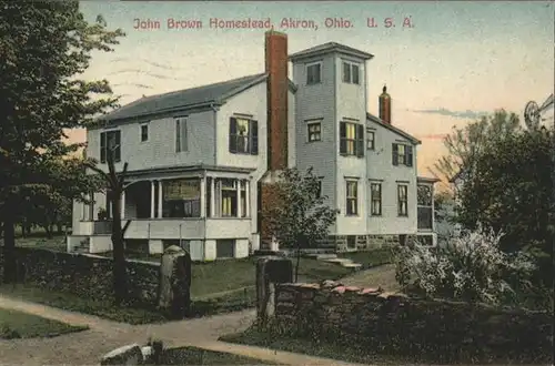 Ohio John Brown Homestead Akron / Ohio /