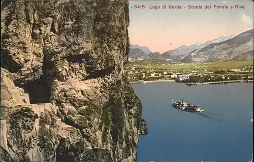 Lago di Garda Schiff  / Italien /