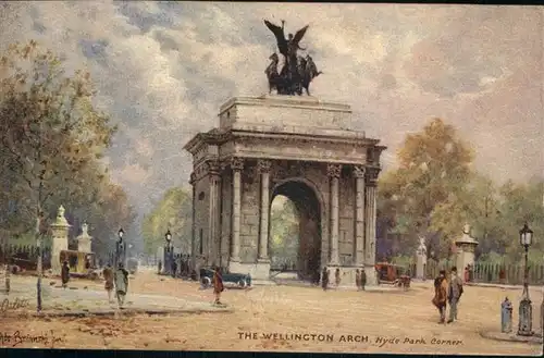 London [Handschriftlich] Wellington Arch  / City of London /Inner London - West