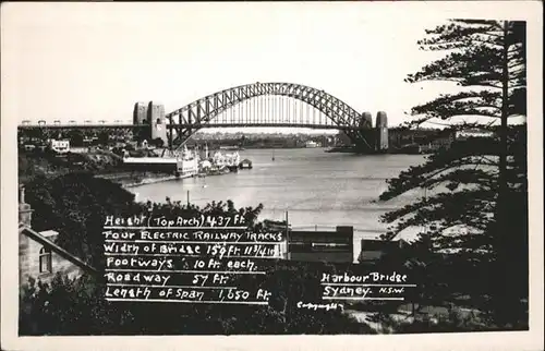 Sydney New South Wales Harbour Bridge  / Sydney /