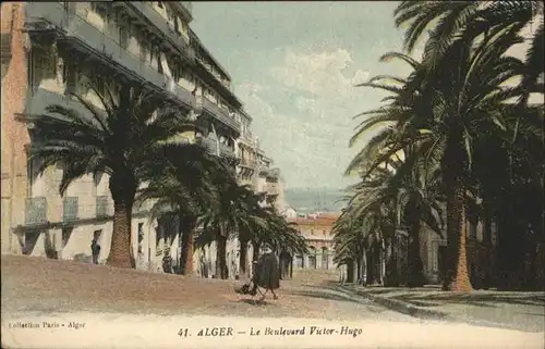 Alger Algerien Boulevard Victor Hugo / Algier Algerien /