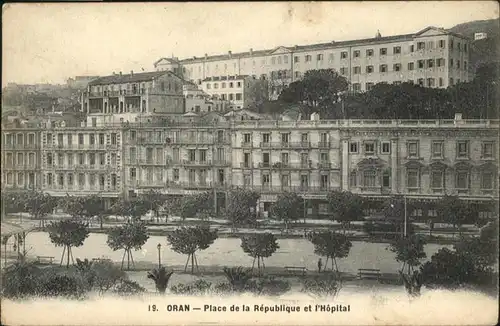 Oran Algerie Place Repubique Hopital / Oran /