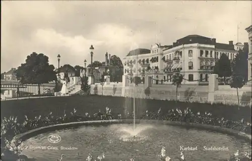 Karlstad Varmlands Lan Stadshotellet Springbrunnen  / Karlstad /