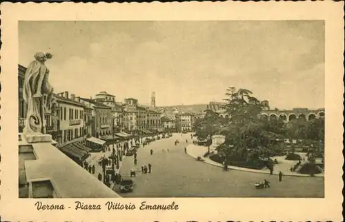 Verona Veneto Piazza Vittorio Emanuele / Verona /