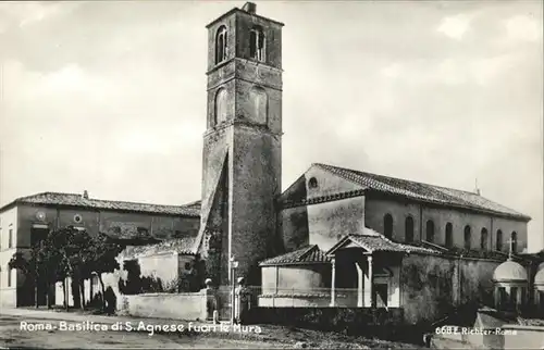 Rom Roma Basilica S Agnesse /  /Rom