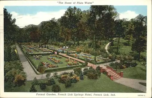 French Lick Formal Garden Hotel  / French Lick /