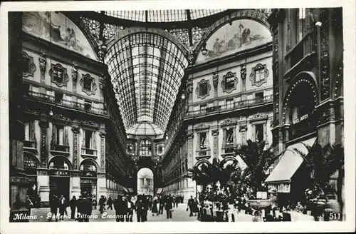 Milano Galleria Vittorio Emanuele / Italien /