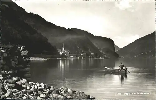 Walensee Boot / Walenstadt /Bz. Sarganserland