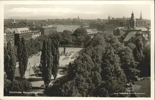 Stockholm Kungstraedgaerden / Stockholm /