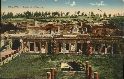 Pompei Casa Diomede /  /