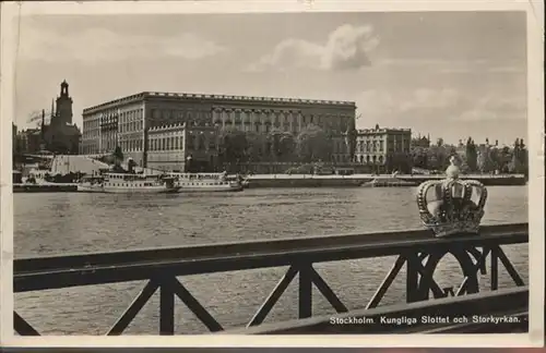 Stockholm Kungliga Slottet Storkyrkan Schiff / Stockholm /